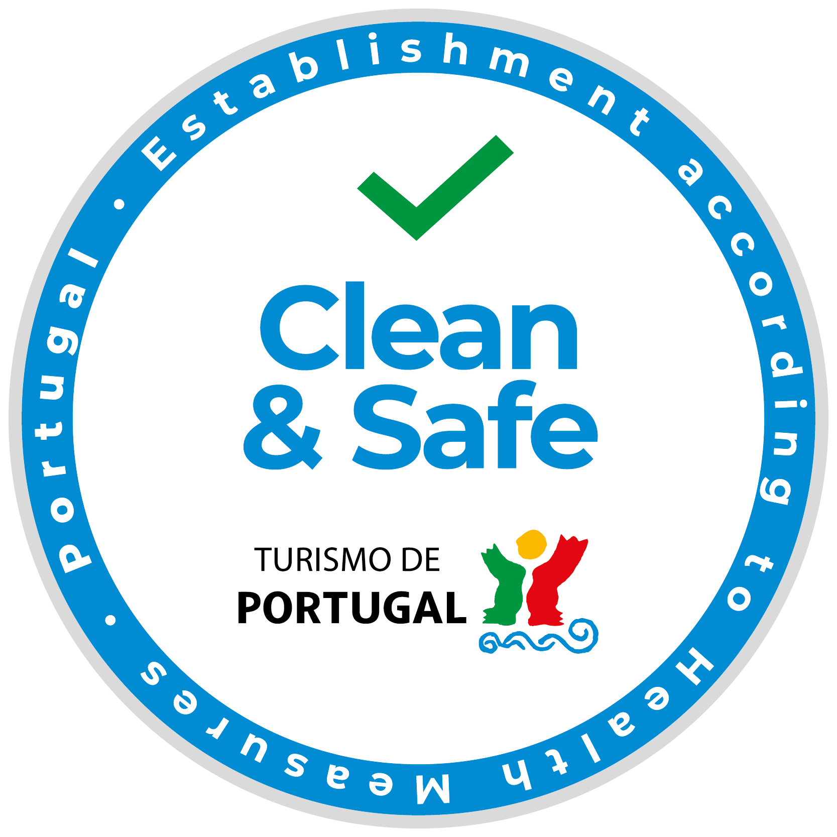 health and safety commitment badge for Portugal experiences
