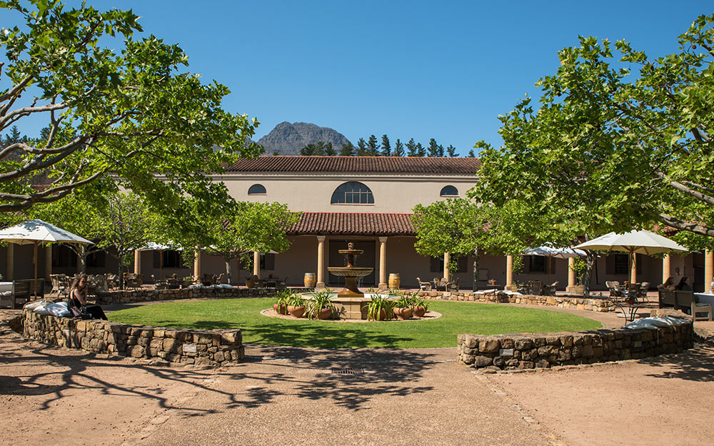 Waterford wine estate in Stellenbosch South Africa
